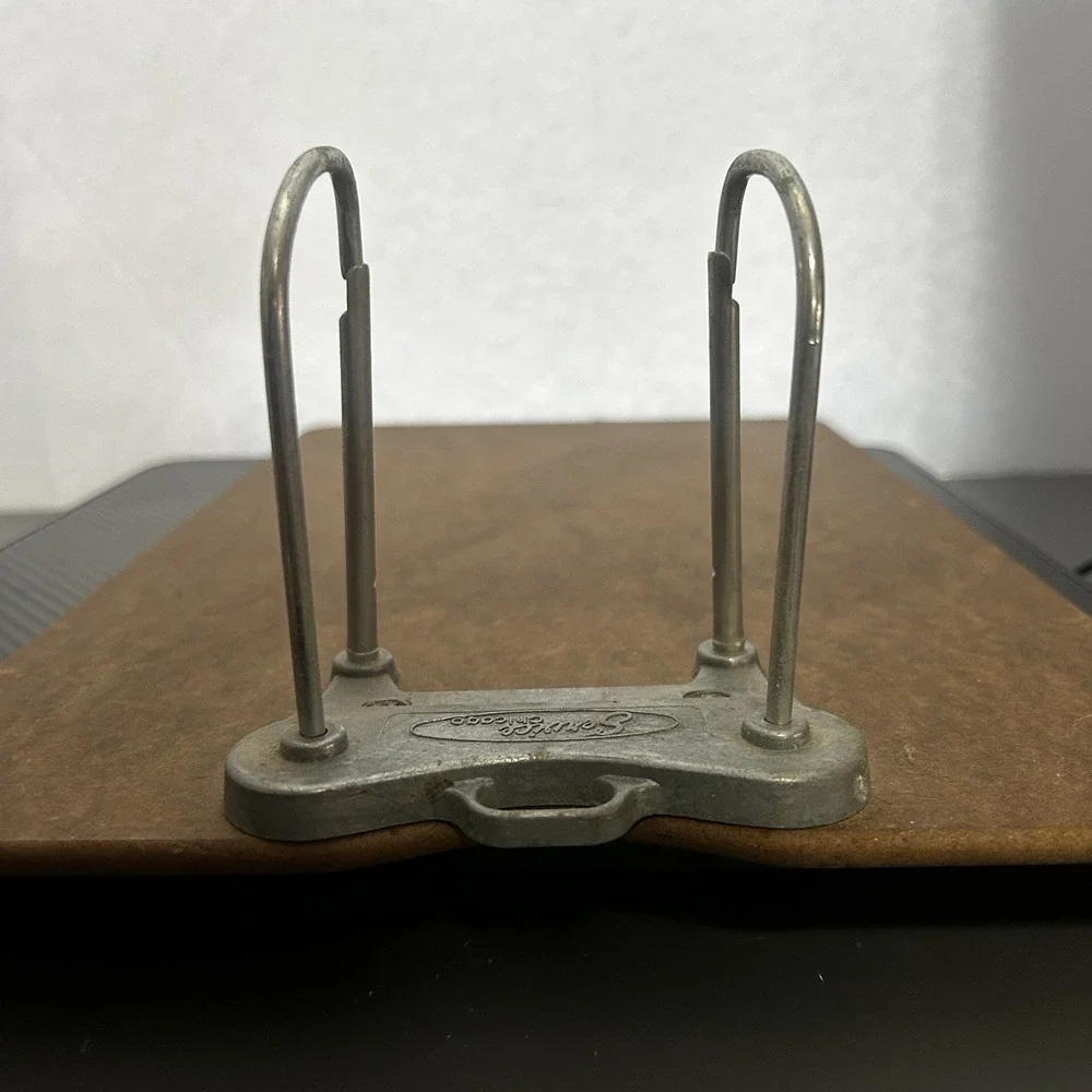 Vintage Service Chicago Arch Clipboard Invoice Holder